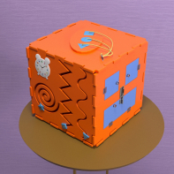 Бизикуб «Розовая мечта» - fgospostavki.ru - Радужный