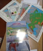 Пособие для слабовидящих - Физическая карта Российской федерации - fgospostavki.ru - Радужный