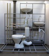 Учебный стенд «Система канализации многоквартирного дома» - fgospostavki.ru - Радужный