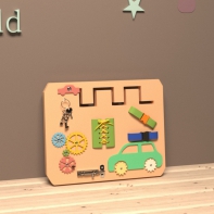 Бизиборд «Мои машинки» - fgospostavki.ru - Радужный