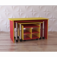 Многофункциональный набор столов "Один на всё" - fgospostavki.ru - Радужный