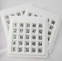 Доска для игры "Бинго" для слабовидящих - fgospostavki.ru - Радужный