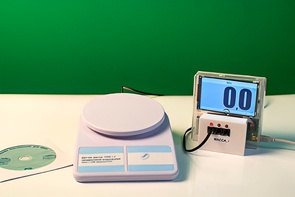 Датчик массы 1000 г с независимой индикацией (весы с USB-переходником) - fgospostavki.ru - Радужный