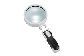 Ручная лупа с подсветкой (16х) - fgospostavki.ru - Радужный