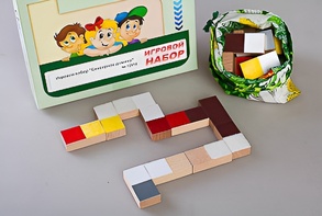Игровой набор "Сенсорное домино" - fgospostavki.ru - Радужный