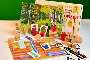 Игровой набор Фребеля "Три медведя" (серия "Сказочный мир". Выпуск 2) - fgospostavki.ru - Радужный