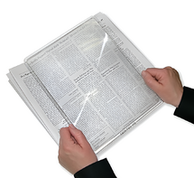 Линза Френеля большая (3х) - fgospostavki.ru - Радужный