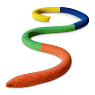 Тактильная змейка с песком - fgospostavki.ru - Радужный