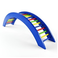 Лестница-качалка цветная (2000х400х600 миллиметров) - fgospostavki.ru - Радужный