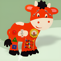 Бизиборд «Бычок» - fgospostavki.ru - Радужный