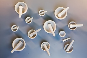 Комплект ступок с пестами (12 шт.) - fgospostavki.ru - Радужный