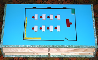 Магнитный набор для реабилитации "Ориентир" (для слепых и слабовидящих детей) - fgospostavki.ru - Радужный