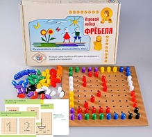 Игровой набор Фребеля "Мозаика со шнуровкой" (серия "Эксперимент") - fgospostavki.ru - Радужный