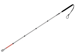 Трость складная алюминий на крючке 130 сантиметров - fgospostavki.ru - Радужный