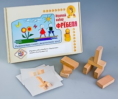 Игровой набор Фребеля "Кирпичики" (серия "Эксперимент") - fgospostavki.ru - Радужный