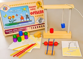 Игровой набор Фребеля "Техника" (серия "Эксперимент") - fgospostavki.ru - Радужный