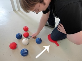 Готовый набор для судьи игры в Бочча - fgospostavki.ru - Радужный