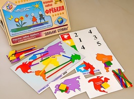 Игровой набор Фребеля "Дальние страны" (серия "Эксперимент") - fgospostavki.ru - Радужный