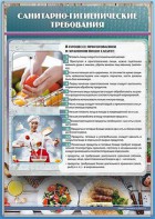Стенд "Санитарно-гигиенические требования" - fgospostavki.ru - Радужный