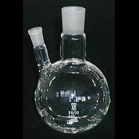 Колба круглодонная с двумя горловинами и шлифами 100 мл. - fgospostavki.ru - Радужный