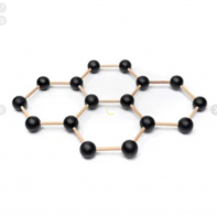 Модель демонстрационная - Кристаллическая решетка графена - fgospostavki.ru - Радужный