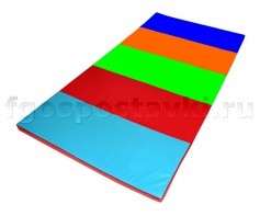 Детский мат (раздельный на 5 разных полос) - fgospostavki.ru - Радужный