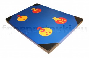 Спортивный детский мат с цифрами - fgospostavki.ru - Радужный