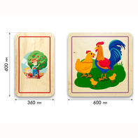 Набор стеновых панелей «Природа нашего края - Дачники» - fgospostavki.ru - Радужный