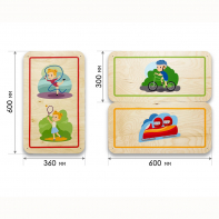 Набор стеновых панелей «Спорт - Движение-жизнь» - fgospostavki.ru - Радужный