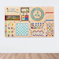 «Наши чемпионы» - Дидактическая настенная панель - fgospostavki.ru - Радужный