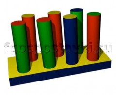 Полоса препятствий № 2 (с цилиндрами) - fgospostavki.ru - Радужный