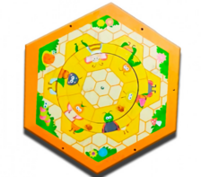 Бизиборд «Пчелиные соты №4» - fgospostavki.ru - Радужный