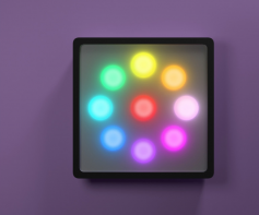 Светозвуковая панель «Вращающиеся огни» - fgospostavki.ru - Радужный