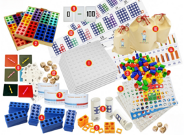 Набор для групповых занятий с учащимися с ОВЗ Нумирошка - fgospostavki.ru - Радужный