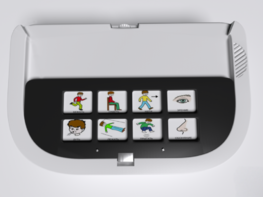 Игровой коммуникатор 8-и кнопочный Super - fgospostavki.ru - Радужный