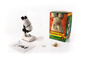Микроскоп "Микромир в 3D" - fgospostavki.ru - Радужный