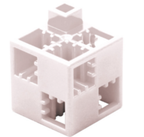 Кубик-основание белый 20х20 Artec - fgospostavki.ru - Радужный