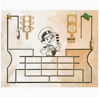 Бизиборд «Световой эффект №2» - fgospostavki.ru - Радужный