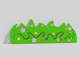 Бизиборд «Зеленая травка» - fgospostavki.ru - Радужный