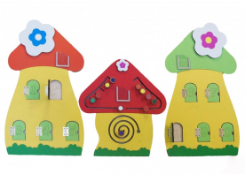 Комплект бизибордов «Обучение счету» - fgospostavki.ru - Радужный