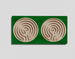 Межполушарная доска №10 зеленая - fgospostavki.ru - Радужный