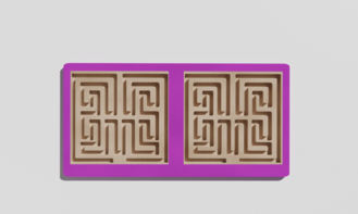 Межполушарная доска №13 фиолетовая - fgospostavki.ru - Радужный