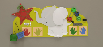 Настенная панель «Слоник» - fgospostavki.ru - Радужный