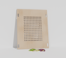 Тактильно-развивающая игрушка «Юный портной» - fgospostavki.ru - Радужный