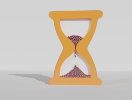 Тактильно-развивающая панель «Песочные часы» - fgospostavki.ru - Радужный