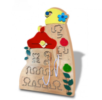 Тактильно-развивающая панель «Уроки письма» - fgospostavki.ru - Радужный