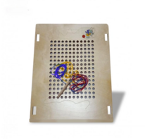 Тактильно-развивающая панель «Веселая гусеница» - fgospostavki.ru - Радужный