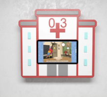 Интерактивная панель с программным логопедическим комплексом «Больница» - fgospostavki.ru - Радужный