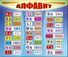 Стенд "Алфавит и транскрипционные знаки" - fgospostavki.ru - Радужный