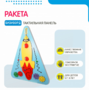 Бизиборд «Ракета» - fgospostavki.ru - Радужный